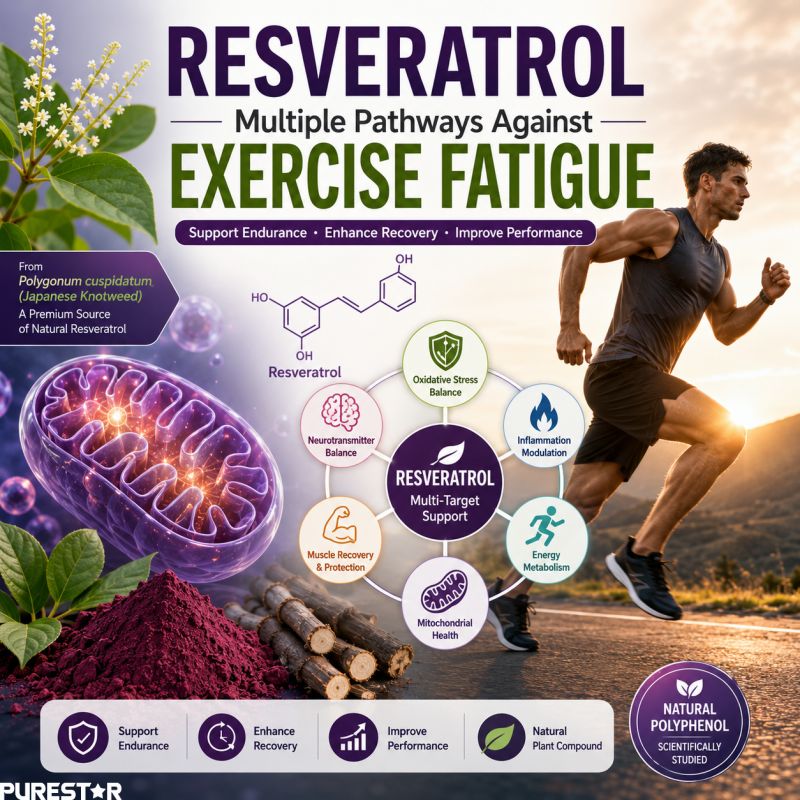Why Resveratrol May Influence Multiple Pathways Involved in Exercise Fatigue?