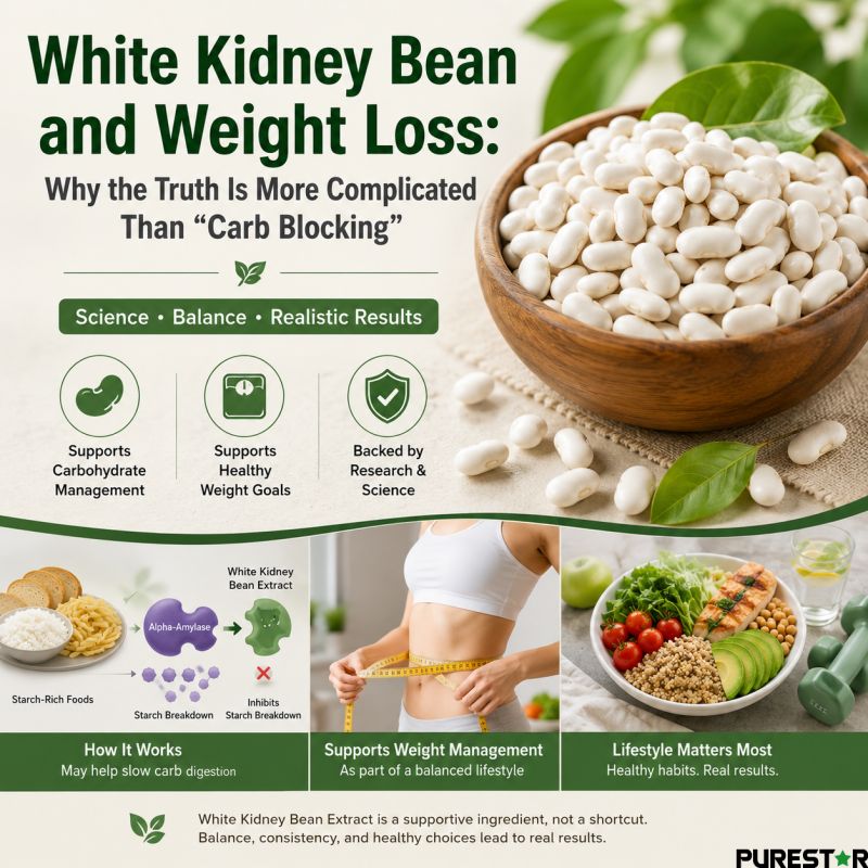 White Kidney Bean and Weight Loss: Why the Truth Is More Complicated Than “Carb Blocking”