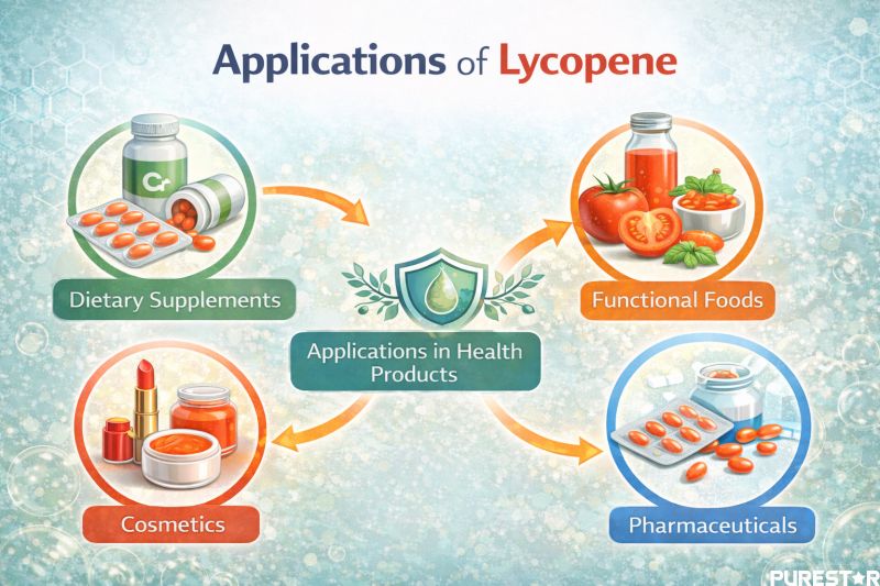 applications of lycopene in dietary supplements functional foods cosmetics and pharmaceutical products